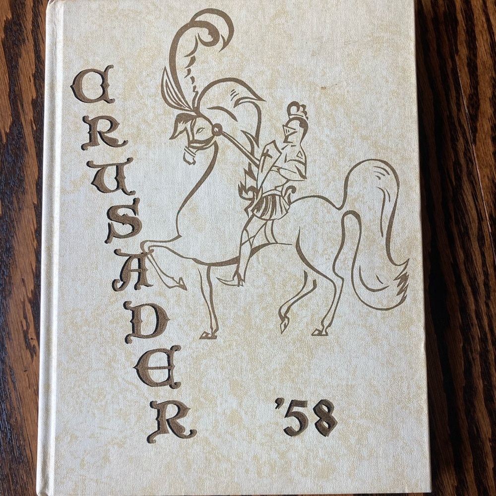 Vintage 1958 Crusader Yearbook Northwest Christian Schools Spokane Washington